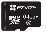 Andmekandjad EZVIZ Ezviz D Series MicroSDXC 64 GB Class 10 UHS-I/U3 (CS-CMT-CARDT64G-D)