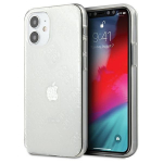 Tagakaaned Guess  Guess GUHCP12S3D4GTR iPhone 12 mini 5.4" transparent hardcase 4G 3D Pattern Collection