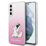 Tagakaaned Karl Lagerfeld  Karl Lagerfeld Choupette Eat Case for Samsung Galaxy S22+ - Pink