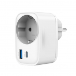 Laadijad ja juhtmed Gembird CHARGER USB UNIVERSAL 20W WHT/2P AC TA-ACPDQC20-01-W