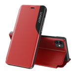 Tagakaaned Hurtel  Eco Leather View Case elegant bookcase type case with kickstand for iPhone 13 Pro Max red