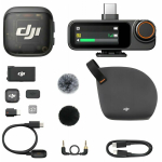 Mikrofon DJI  mikrofons Mic 3 (1 TX + 1 RX) Black