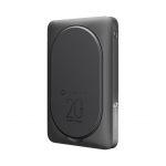 V&auml;line aku Forcell  Powerbank compatible with MagSafe Forcell F-Energy MagStand F10K2 QC3.0 PD 5A 20W 10000 mAh black