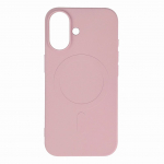 Tagakaaned Hurtel Liquid Silicone Case with MagSafe for Samsung Galaxy A36 5G - Pink