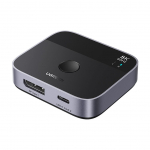 Kaameratarvik Ugreen Ugreen DisplayPort/USB-C to USB-C Switch - Gray