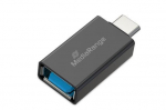 Moodulid ja transiiverid MEDIARANGE ADAPTER USB-A TO USB-C/MRCS216