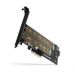 K&otilde;vaketas HDD Axagon SSD ACC ADAPTER NVME/SATA/M.2/SP&LP PCEM2-D