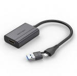Moodulid ja transiiverid Vention I/O ADAPTER HDMI TO USB-C/A/ACYHB