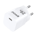 Adaptrid NoName  BWOO CDA155 PD wall charger 1x USB-C port 1A 20W white