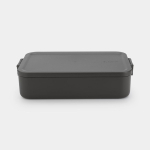 Kodu ja remondi jaoks brabantia  BRABANTIA Make & Take pusdienu kārba  liela  dark grey 203060