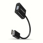 Kaabel Axagon  AXAGON RVD-VGN DisplayPort auf VGA Adapter  WUXGA - schwarz