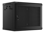 Arvutiseadmed ja m&auml;ngukonsoolid Lanberg  Hanging cabinet 19 inches 9U 600x450 perforated doors (flat pack) black