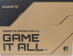 S&uuml;learvuti Gigabyte SALE OUT. GAMING A16 PRO DYHG5EECC4SH 16" QHD+ i7-240H/32GB/1TB/RTX 5080/Win11 Home/ENG kbd/2Y Warranty | A16 Pro Gaming DYH | Titanium Black | 16 " | IPS | WQXGA | 2560 x 1600 pixels | 165 Hz | Anti-glare | Intel Core 7 | 240H |  ...