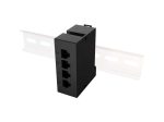 Server &ndash; muud tarvikud Lanberg  Switch PoE Extender 1xIn 3xOut Gigabit Ethernet Din Rail BT 90W metal clips | DIN-GE4-BT-90W