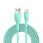 Kaabel Joyroom  Joyroom Bowling Data Cable S-2030M8 USB-A / micro USB 3A 2m - green