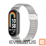 Rihm Tech-Protect Tech-Protect MilaneseBand Strap for Xiaomi Smart Band 8 / 8 NFC - Silver