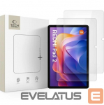 Kaitseklaasid Tech-Protect Xiaomi REDMI PAD 2 / SE 11.0 CLEAR GLASS FIT+ 2-PACK Clear