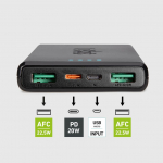 V&auml;line aku SBS  Powerbank SBS TTBB10000FASTPD20K 10000 mAh 20W with Power Delivery - black