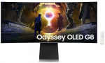 Monitorid Samsung Monitor||34"|Gaming/Smart/Curved/21 : 9|Panel OLED|3440x1440|21:9|175Hz|0.03 ms|Speakers|Swivel|Height adjustable|Tilt|LS34DG850SUXDU