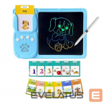 M&auml;nguasjad Kiddyz Learning Pad with 112 Cards & LCD Board USB Toy for Kids 3&ndash;8