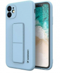 Tagakaaned Wozinsky Apple iPhone 12 Kickstand Case silicone case with stand Blue