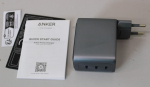 Kontroller Anker  SALE OUT.  Prime Charger, 3 Ports, Silver |  Prime Charger, 3 Ports, 160W, Silver | UNPACKED, NO ORIGINAL PACKAGING