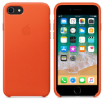 Tagakaaned Apple iPhone 7/8/SE2020/SE2022 Leather Case MRG82ZM/A Bright Orange