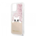 Tagakaaned Guess Apple iPhone 11 Pro Glitter Peek and Boo Cover Pink