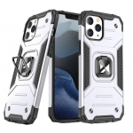 Tagakaaned Wozinsky - Wozinsky Ring Armor Case Kickstand Tough Rugged Cover for iPhone 13 Pro Max silver