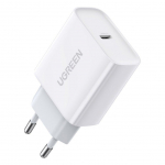 Adaptrid Ugreen USB charger Power Delivery 3.0 Quick Charge 4.0+ 20W 3A (60450) White