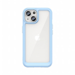 Tagakaaned Hurtel  iPhone 15 Plus Outer Space Reinforced Case with Flexible Frame - Blue