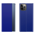 Tagakaaned Hurtel  Sleep Case Bookcase Type Case with Smart Window for iPhone 13 Pro blue