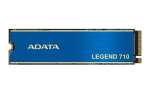 K&otilde;vaketas SSD ADATA SSD||LEGEND 710|512GB|M.2|PCIE|NVMe|3D NAND|Write speed 1000 MBytes/sec|Read speed 2400 MBytes/sec|TBW 130 TB|MTBF 1500000 hours|ALEG-710-512GCS