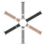 Rihm Dux Ducis DUX DUCIS strap MILANESE stailess steel magnetic for Apple Watch 38 / 40 / 41 mm black