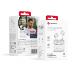 K&otilde;rvaklapid Forcell Wireless earphones Forcell F-Audio Master Pro TWS white