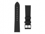 Rihm fixed | Leather Strap with Quick Release 22mm for Smartwatch | Black