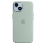 Tagakaaned Apple 14 Silicone Case with MagSafe Succulent