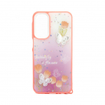 Tagakaaned iLike Samsung Galaxy A15 EPOXY CARTOON COVER Light Pink
