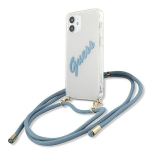 Tagakaaned Guess  Guess GUHCP12SCRTVSBL iPhone 12 mini 5.4" blue/blue hardcase Script Vintage