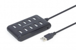 &Uuml;leminek Gembird  I/O HUB USB2 10PORT/UHB-U2P10P-01