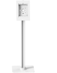 Teleri kinnitus NEOMOUNTS  FL15-650WH1 Tablet floor stand - 75&deg; tiltable - 90&deg; rotatable - lockable (incl. lock) - VESA 75x75 - bolt-down - suitable for vari