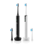 Hambahari ETA Set of Electric Toothbrushes | 270990000 Sonetic | Rechargeable | For adults | Number of brush heads included 4 | Number of teeth brushing modes 5 | Black/White
