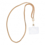 Muu OEM  CHAIN #82 Phone lanyard, Phone pendant / cord length 80cm (40cm in the loop) / on neck - gold