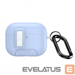 Korpus k&otilde;rvaklappidele Dux Ducis Apple AirPods Pro 3 PECQ Series PC+TPU Cover with Hook White Blue