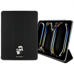 Muud kaubad Karl Lagerfeld Karl Lagerfeld Saffiano Magnetic Karl & Choupette iPad Pro 13" 2024 Book Cover Case - Black