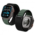 Muud kaubad Spigen Strap Spigen WBF1 Strap for Apple Watch 44 / 45 / 46 / 49 mm - Black and Green