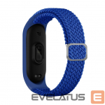 Rihm iLike Mi Band 3/4/5/6 Braided Fabric Strap Blue