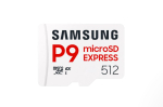 M&auml;lukaardid Samsung  P9 Express | 512 GB | microSD | Flash memory class U3, V30, A1