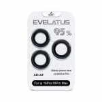 Kaitseklaasid Evelatus Apple iPhone 18 Pro / 18 Pro Max Camera Lens Protector Armor Black