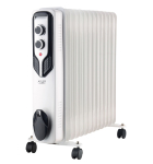 Radiaator Adler  Oil-Filled Radiator AD 7818  2500 W, Number of power levels 3, White
